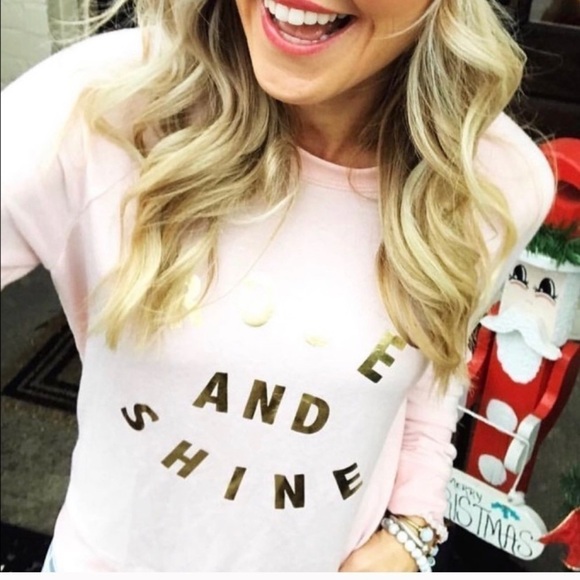 Grayson Threads Tops - Grayson/Threads Rose and Shine soft Sweatshirt Size XL Cozy Loungewear Comfy